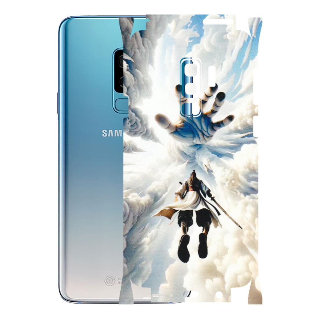 Samsung A/S Series Phone Skins (All Models) - Big Hand With Monkey King - 3D Embossed Finish (L-323) Samsung Galaxy S9 Plus