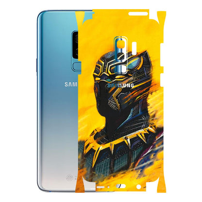 Samsung A/S Series Phone Skins (All Models) - Yellow Panther - 3D Embossed Finish (L-54) Samsung Galaxy S9 Plus