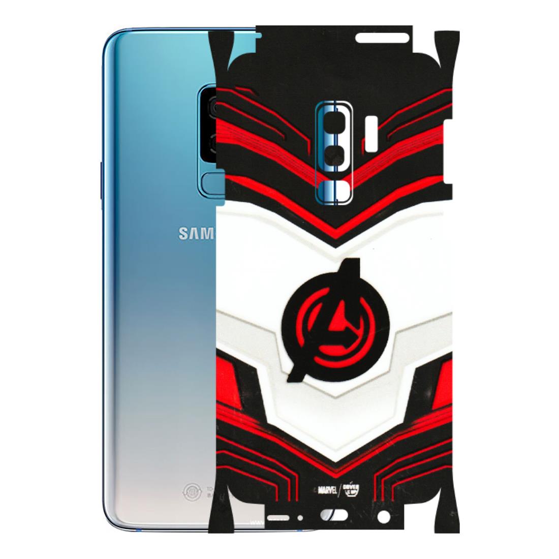 Samsung A/S Series Phone Skins (All Models) - Avengers Logo - 3D Embossed Finish (L-55) Samsung Galaxy S9 Plus