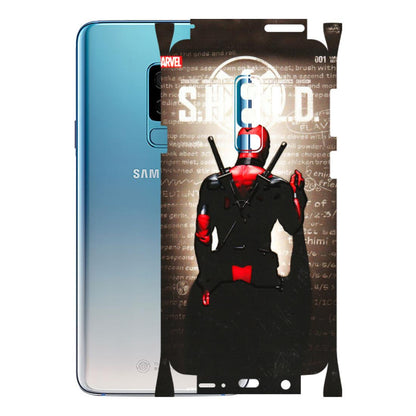 Samsung A/S Series Phone Skins (All Models) - Deadpool - 3D Embossed Finish (L-56) Samsung Galaxy S9 Plus