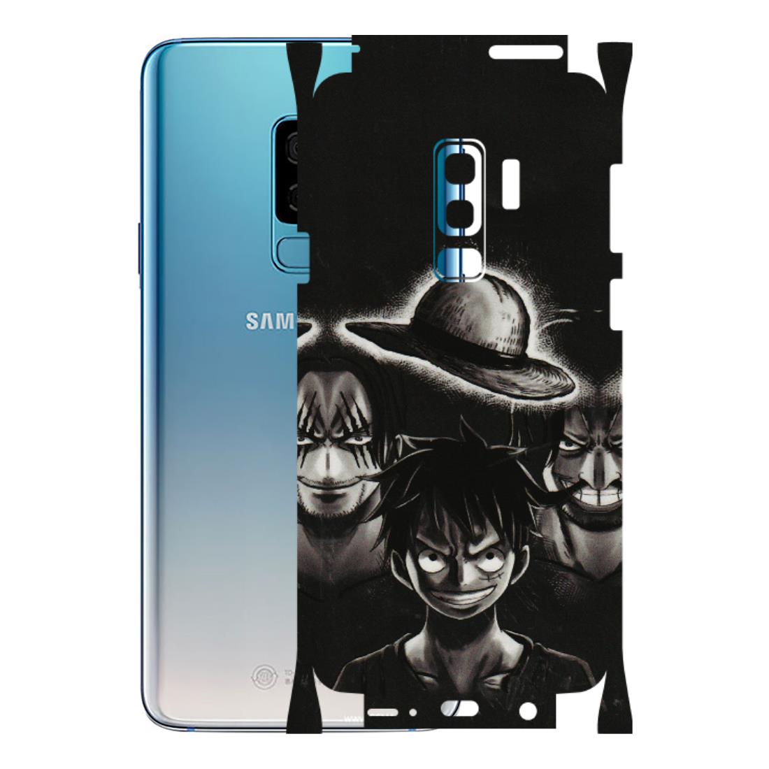 Samsung A/S Series Phone Skins (All Models) - Black Luffy Hat - 3D Embossed Finish (L-57) Samsung Galaxy S9 Plus