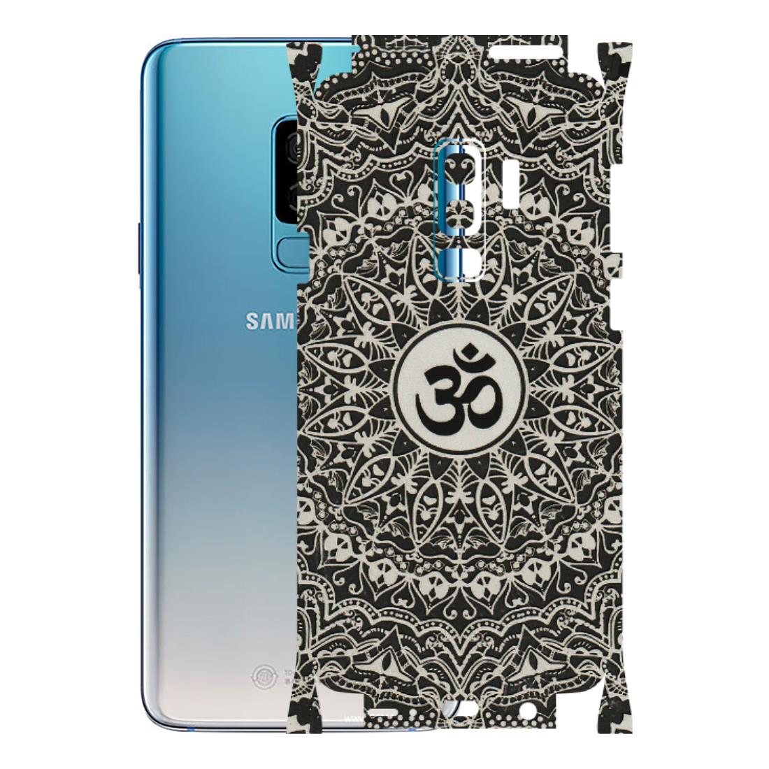 Samsung A/S Series Phone Skins (All Models) - Aum Elegant Mandala - 3D Embossed Finish (L-62) Samsung Galaxy S9 Plus