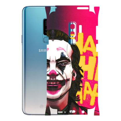 Samsung A/S Series Phone Skins (All Models) - Joker Evil Laugh - 3D Embossed Finish (L-97) Samsung Galaxy S9 Plus
