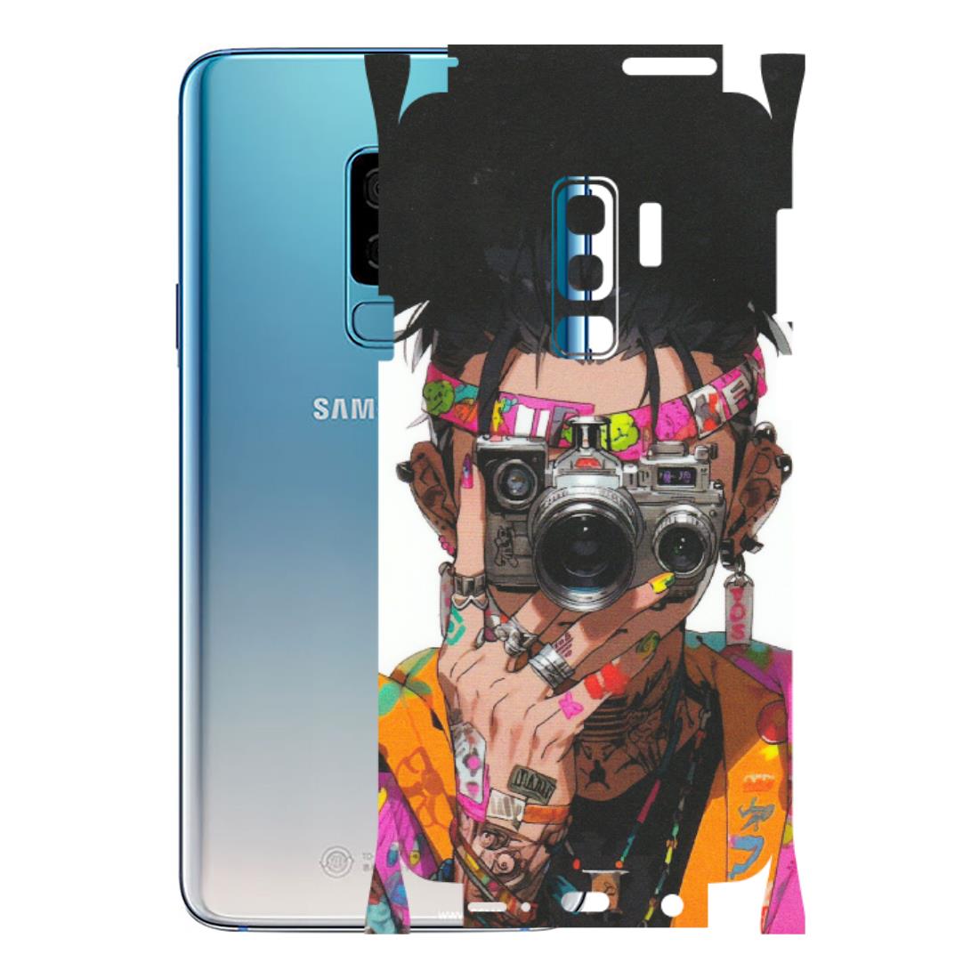 Samsung A/S Series Phone Skins (All Models) - Camera Lover Girl - Matte Finish (M-09) Samsung Galaxy S9 Plus