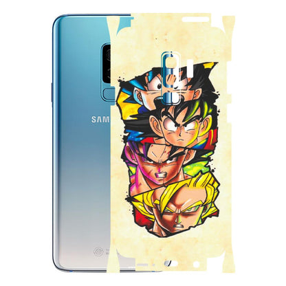 Samsung A/S Series Phone Skins (All Models) - Angry Multi Anime - Matte Finish (M-113) Samsung Galaxy S9 Plus