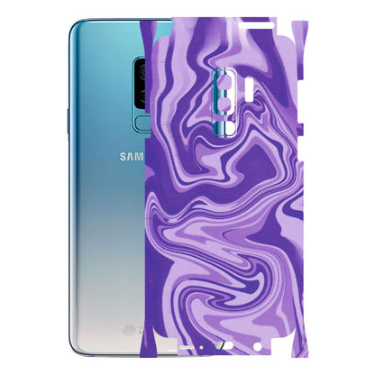 Samsung A/S Series Phone Skins (All Models) - Hazy Purple Nights - Matte Finish (M-14) Samsung Galaxy S9 Plus