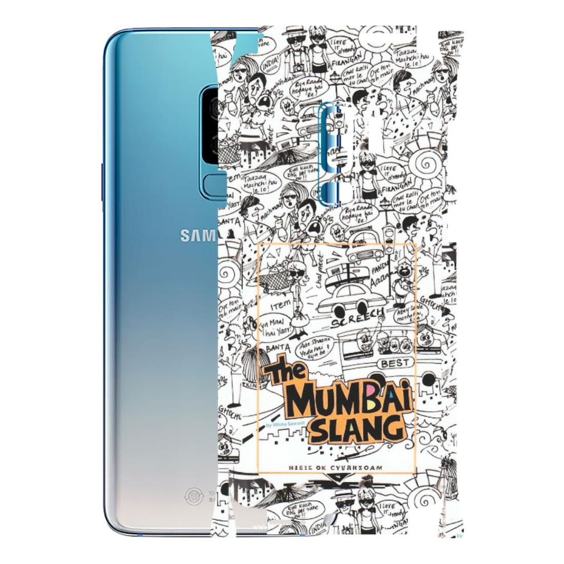 Samsung A/S Series Phone Skins (All Models) - The Mumbai Slang - Matte Finish (M-142) Samsung Galaxy S9 Plus