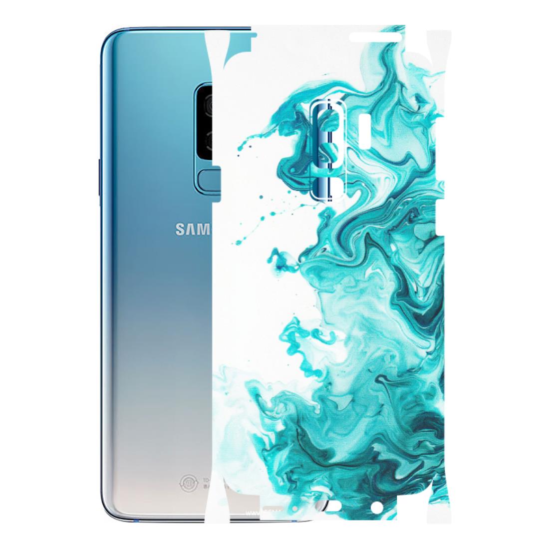 Samsung A/S Series Phone Skins (All Models) - Sky Blue Abstract Colour - Matte Finish (M-146) Samsung Galaxy S9 Plus