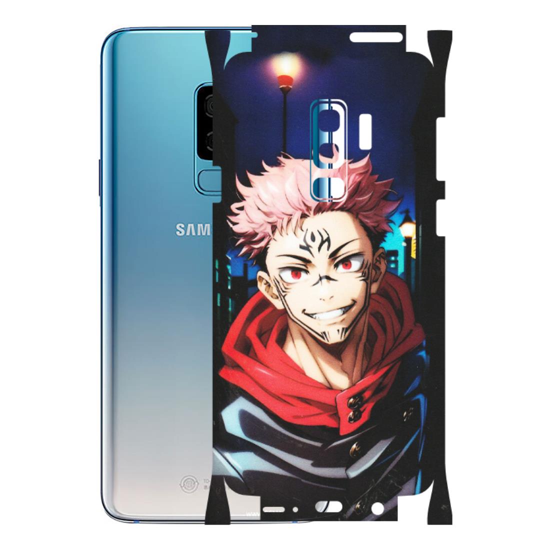 Samsung A/S Series Phone Skins (All Models) - Yuji Itadori Funny Face Anime - Matte Finish (M-152) Samsung Galaxy S9 Plus