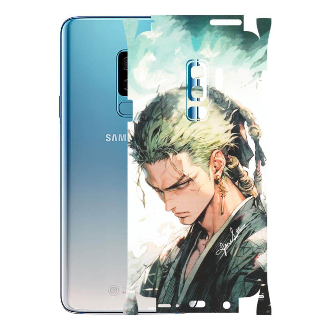 Samsung A/S Series Phone Skins (All Models) - Pirate Hunter One Piece Anime - Matte Finish (M-157) Samsung Galaxy S9 Plus