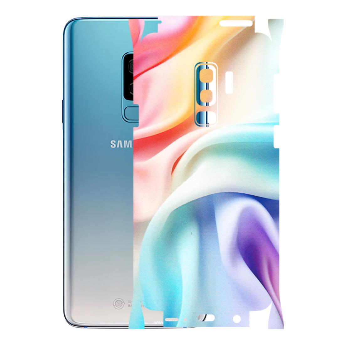 Samsung A/S Series Phone Skins (All Models) - Colourful Silk Cloth - Matte Finish (M-165) Samsung Galaxy S9 Plus