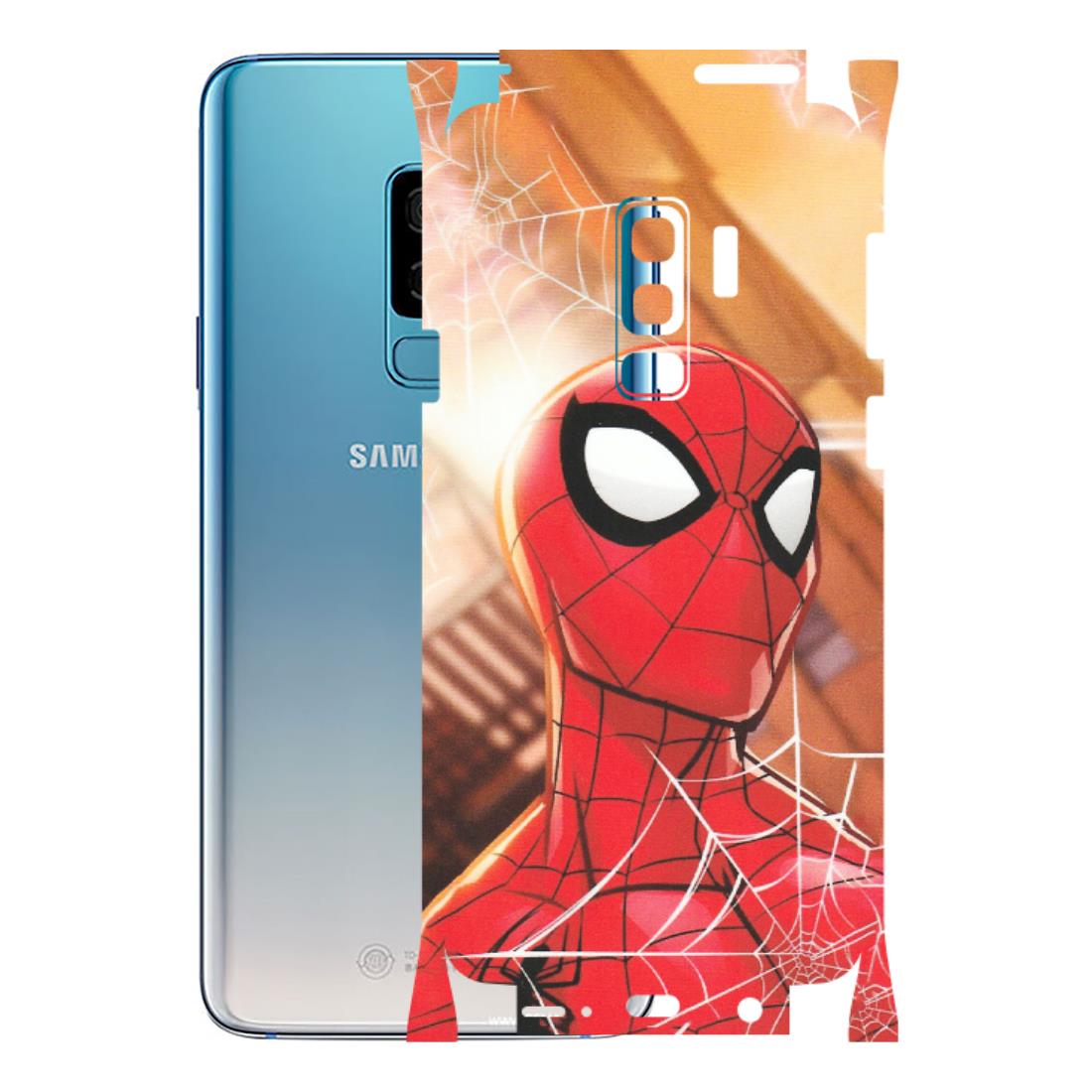 Samsung A/S Series Phone Skins (All Models) - Spiderman Face New - Matte Finish (M-41) Samsung Galaxy S9 Plus