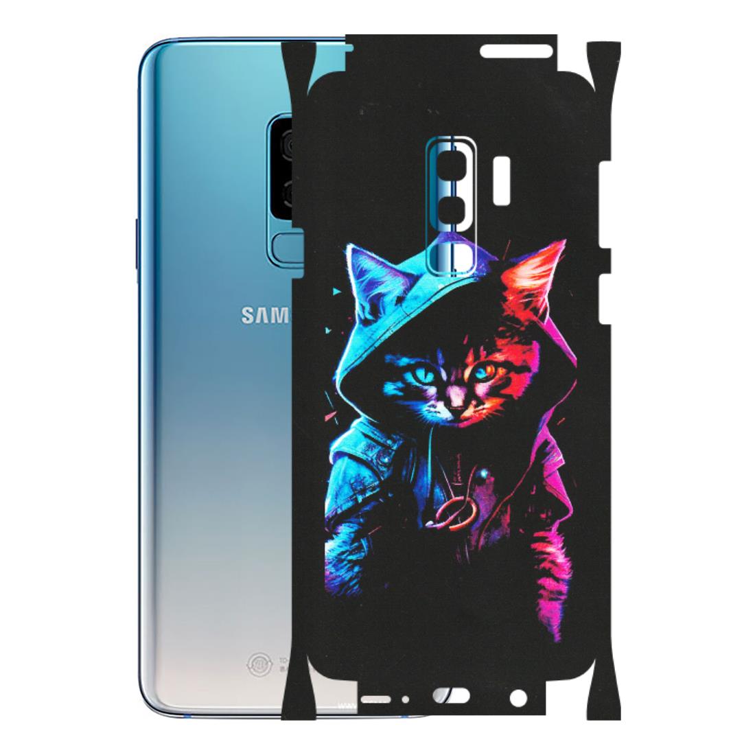 Samsung A/S Series Phone Skins (All Models) - Cyberpunk Cat - Matte Finish (M-45) Samsung Galaxy S9 Plus
