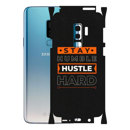 Samsung A/S Series Phone Skins (All Models) - Stay Humble Stay Hard - Matte Finish (M-48) Samsung Galaxy S9 Plus