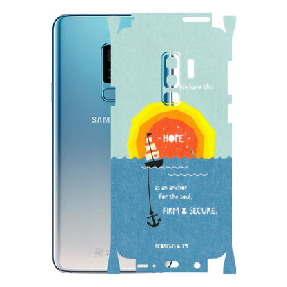 Samsung A/S Series Phone Skins (All Models) - A Beautiful Sunset of Hope - Matte Finish (M-75) Samsung Galaxy S9 Plus