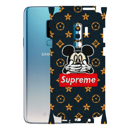 Samsung A/S Series Phone Skins (All Models) - Mickey Supreme - Matte Finish (M-83) Samsung Galaxy S9 Plus