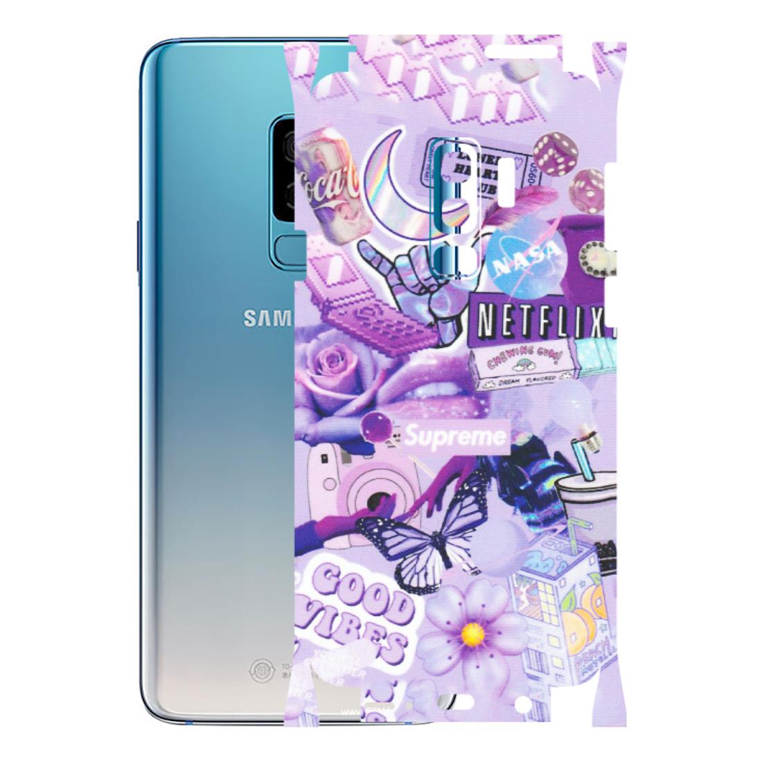 Samsung A/S Series Phone Skins (All Models) - Supreme Purple Magic - Matte Finish (M-88) Samsung Galaxy S9 Plus