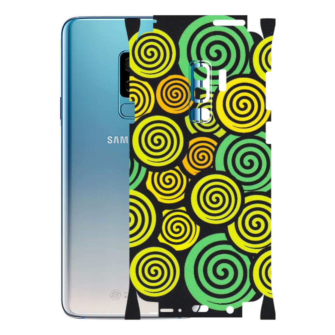 Samsung A/S Series Phone Skins (All Models) - Crazy Spiral - Matte Finish (M-91) Samsung Galaxy S9 Plus