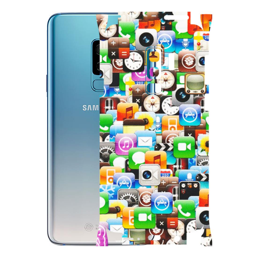 Samsung A/S Series Phone Skins (All Models) - All Apple Icons - Matte Finish (M-93) Samsung Galaxy S9 Plus