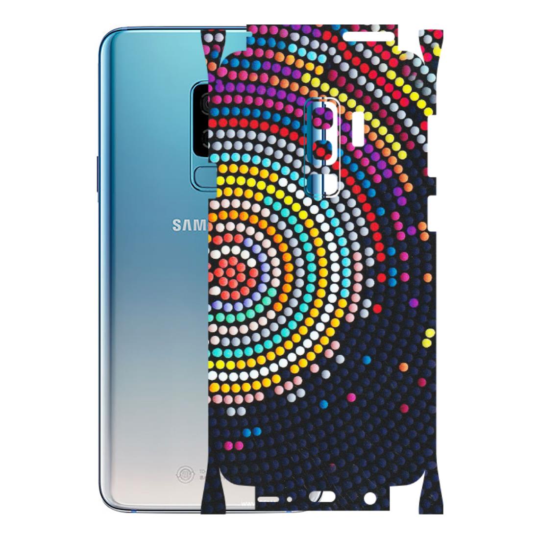 Samsung A/S Series Phone Skins (All Models) - Rainbow Dot Mandala - Matte Finish (M-97) Samsung Galaxy S9 Plus