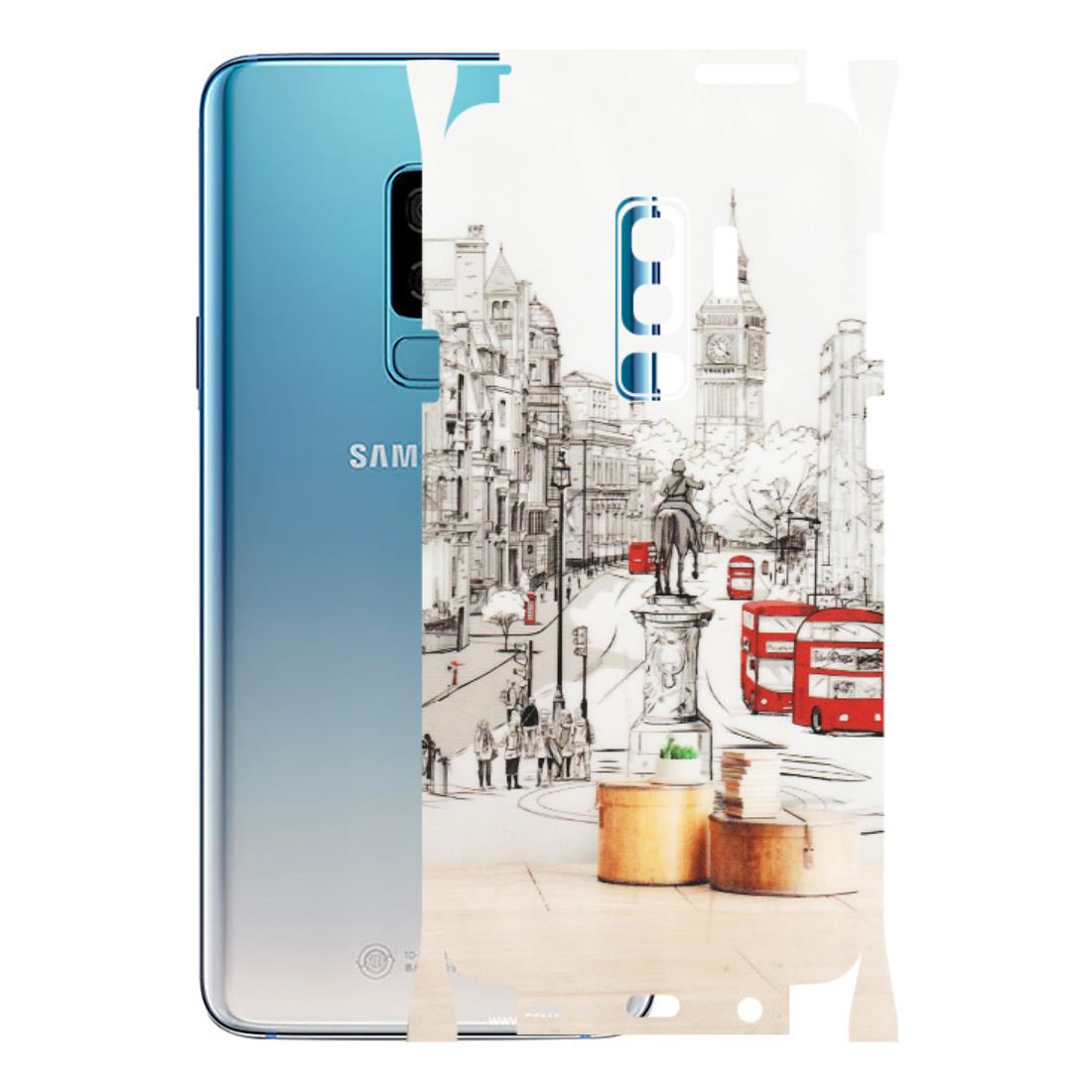Samsung A/S Series Phone Skins (All Models) - London Street - Transparent Finish (T-02) Samsung Galaxy S9 Plus