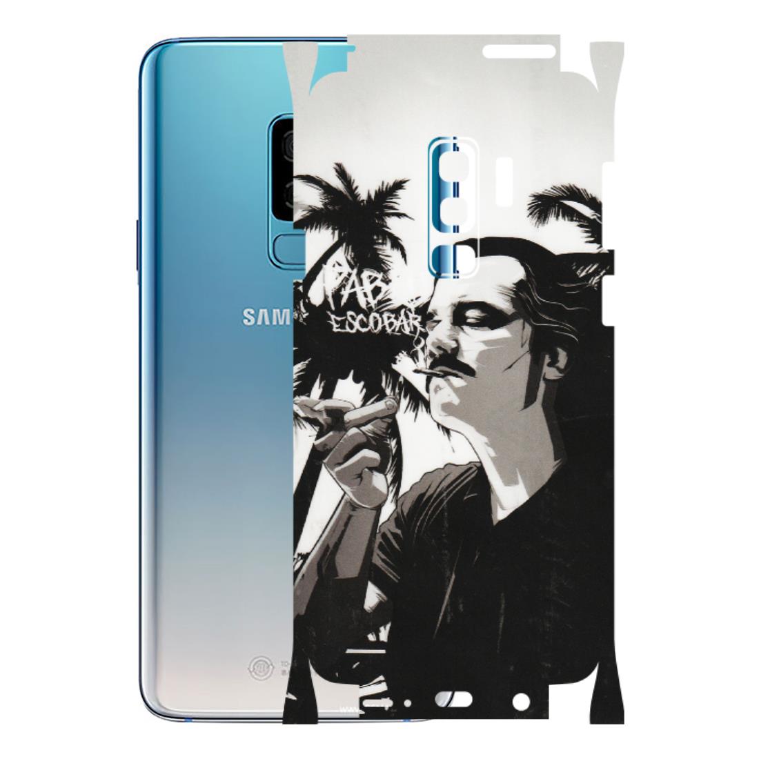 Samsung A/S Series Phone Skins (All Models) - Pab Escobar - Transparent Finish (T-05) Samsung Galaxy S9 Plus