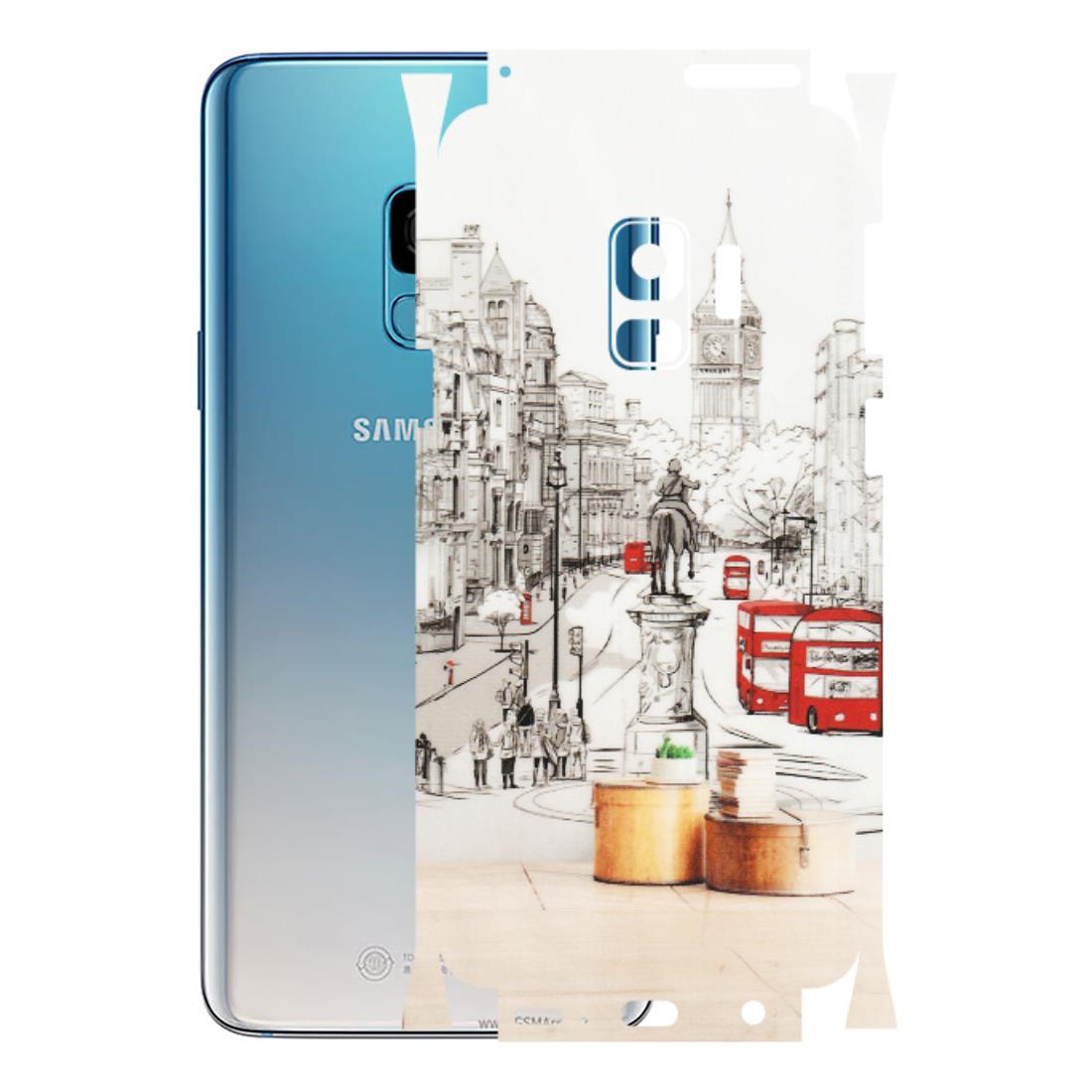 Samsung A/S Series Phone Skins (All Models) - London Street - Transparent Finish (T-02) Samsung Galaxy S9