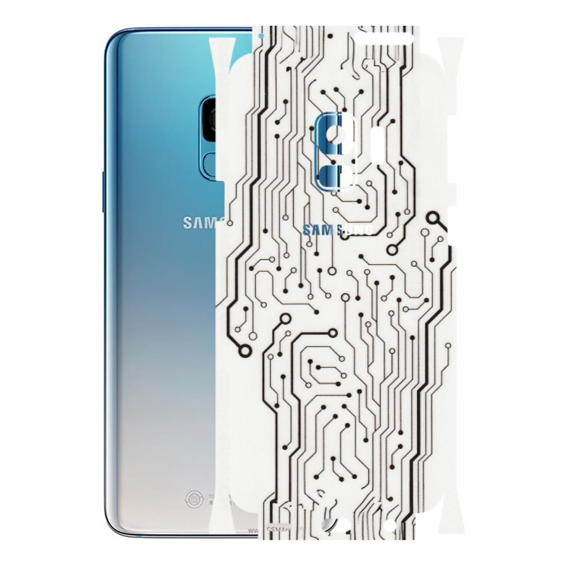 Samsung A/S Series Phone Skins (All Models) - Tech Circuits - Transparent Finish (T-03) Samsung Galaxy S9