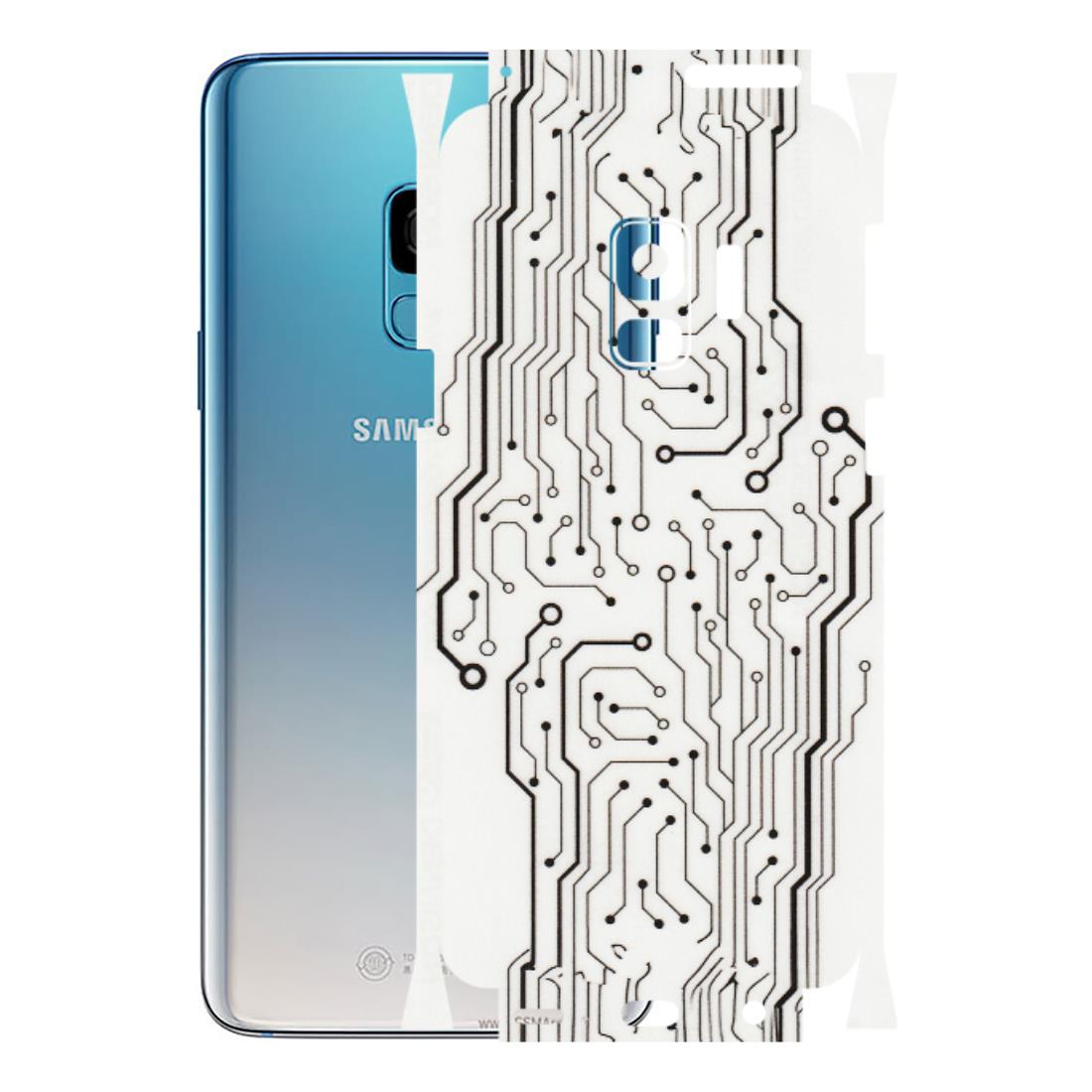Samsung A/S Series Phone Skins (All Models) - Tech Circuits - Transparent Finish (T-03) Samsung Galaxy S9