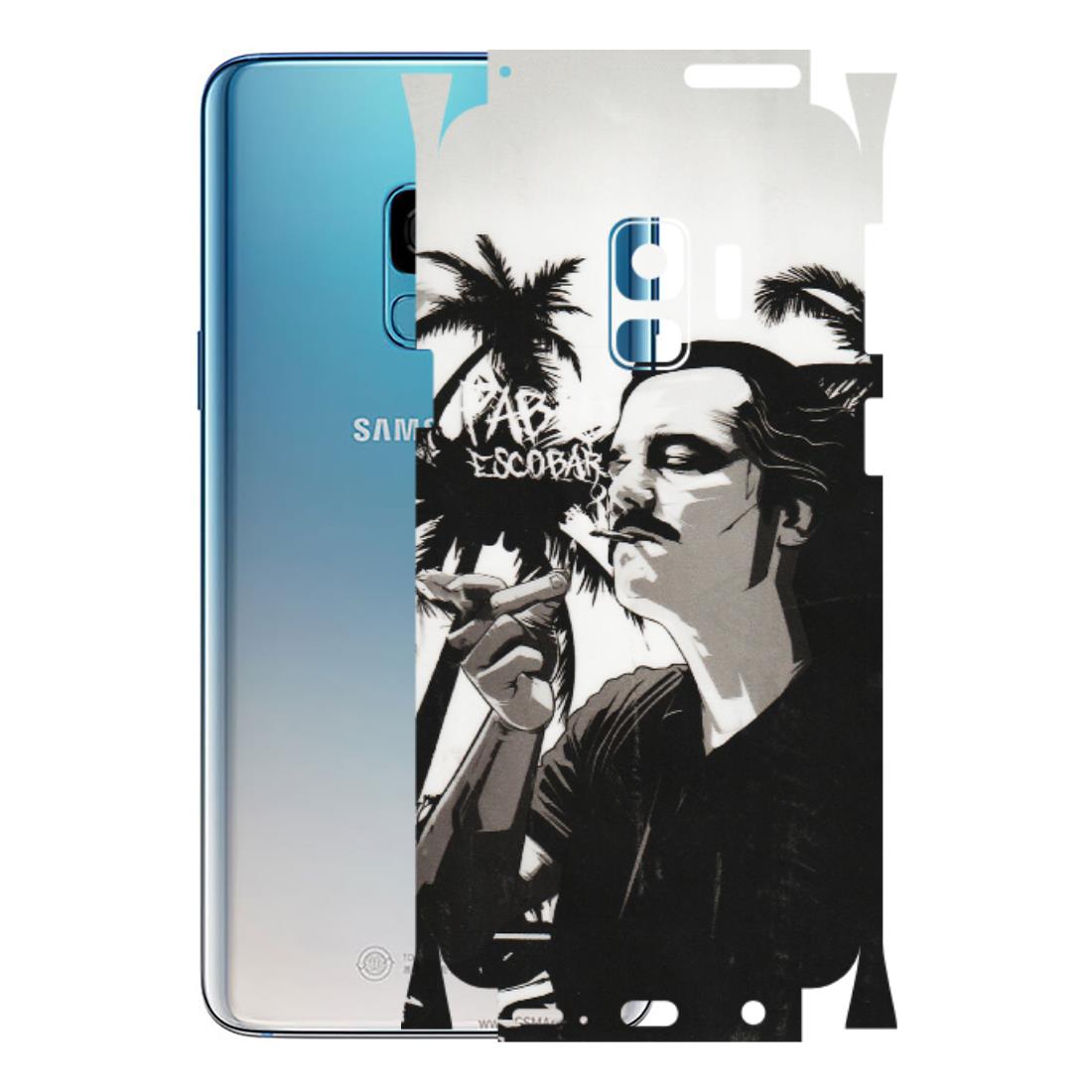 Samsung A/S Series Phone Skins (All Models) - Pab Escobar - Transparent Finish (T-05) Samsung Galaxy S9