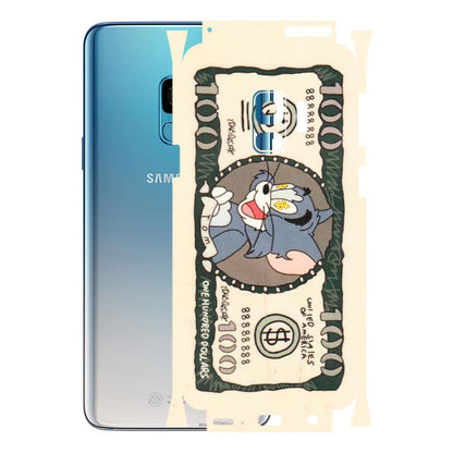 Samsung A/S Series Phone Skins (All Models) - One Hundred Dollar Tom - Transparent Finish (T-16) Samsung Galaxy S9