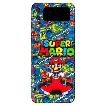 Samsung M/F/Note/Flip and C Phone Skins (All Models) - Super Mario Kart - 3D Embossed Finish (L-140) Samsung Galaxy Z Flip 3 (5G)