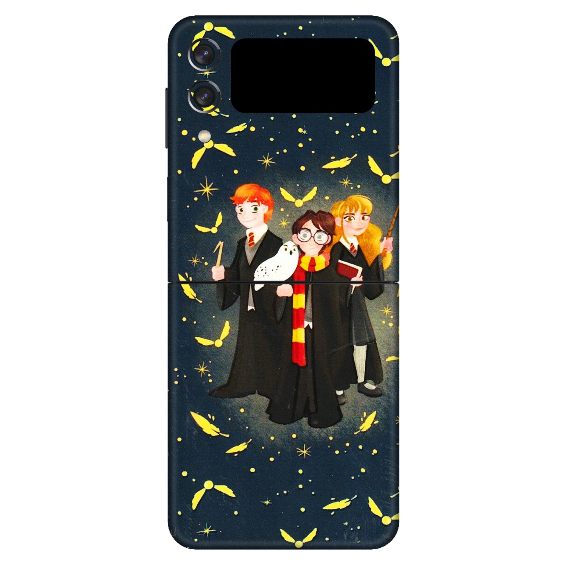 Samsung M/F/Note/Flip and C Phone Skins (All Models) - Harry Potter - 3D Embossed Finish (L-183) Samsung Galaxy Z Flip 3 (5G)