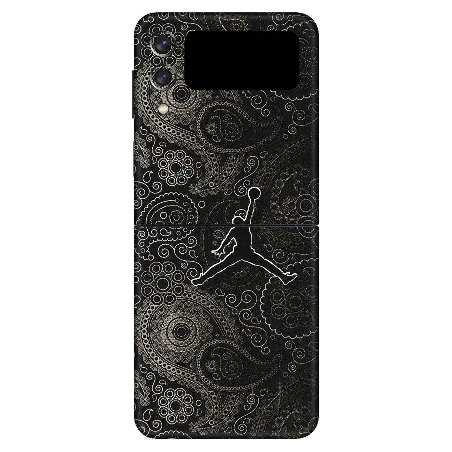 Samsung M/F/Note/Flip and C Phone Skins (All Models) - Basketball Player Artwork - 3D Embossed Finish (L-215) Samsung Galaxy Z Flip 3 (5G)