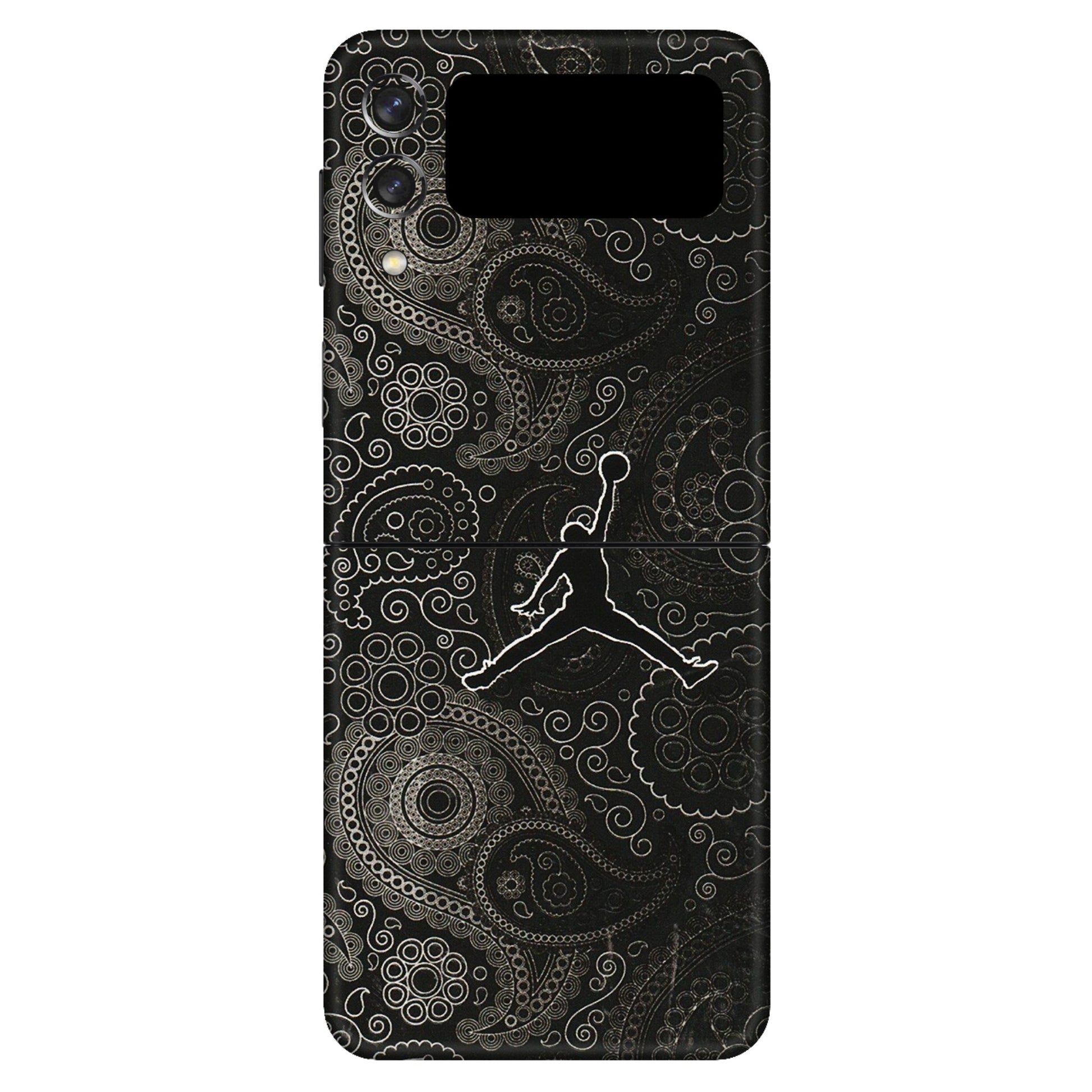 Samsung M/F/Note/Flip and C Phone Skins (All Models) - Basketball Player Artwork - 3D Embossed Finish (L-215) Samsung Galaxy Z Flip 3 (5G)