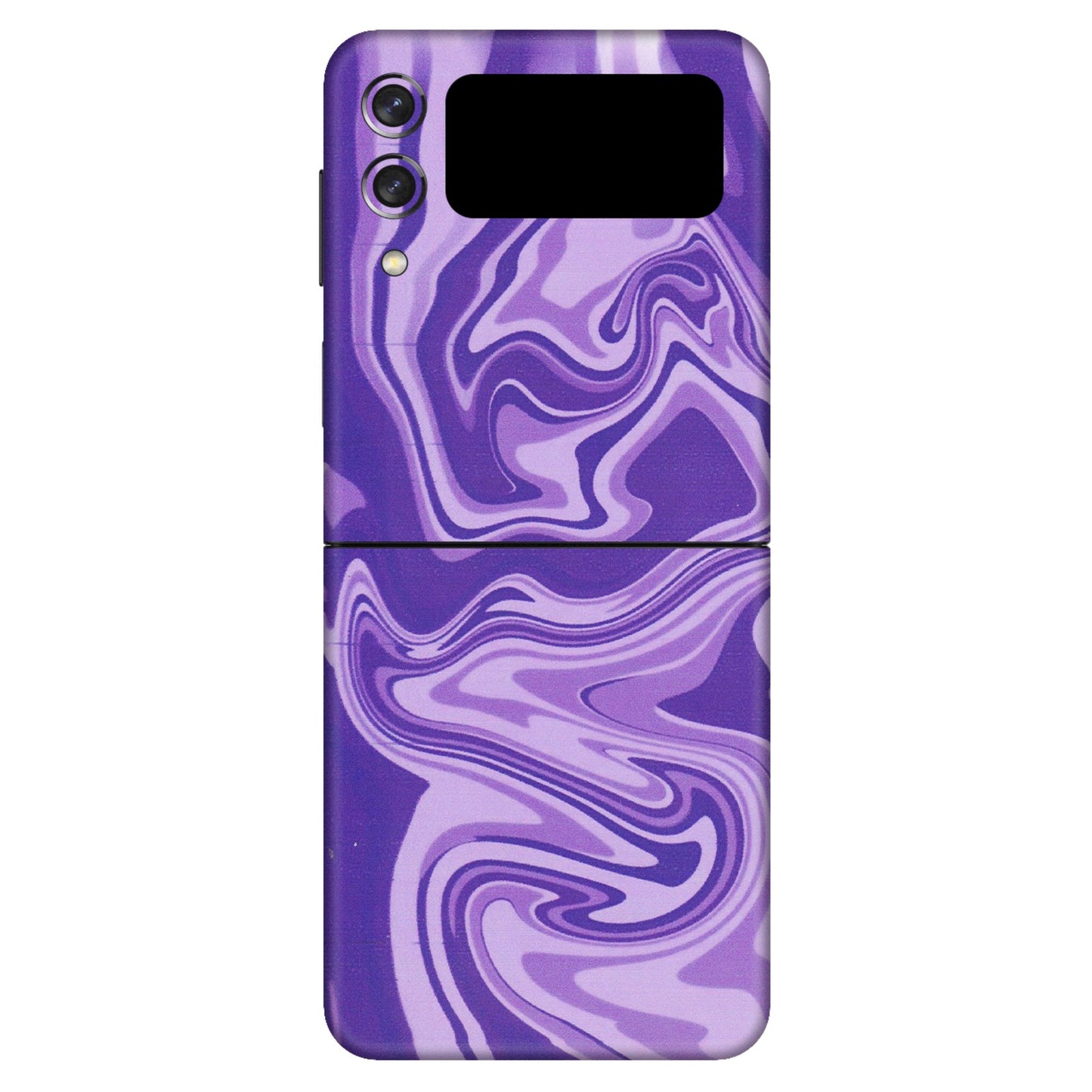 Samsung M/F/Note/Flip and C Phone Skins (All Models) - Hazy Purple Nights - Matte Finish (M-14) Samsung Galaxy Z Flip 3 (5G)
