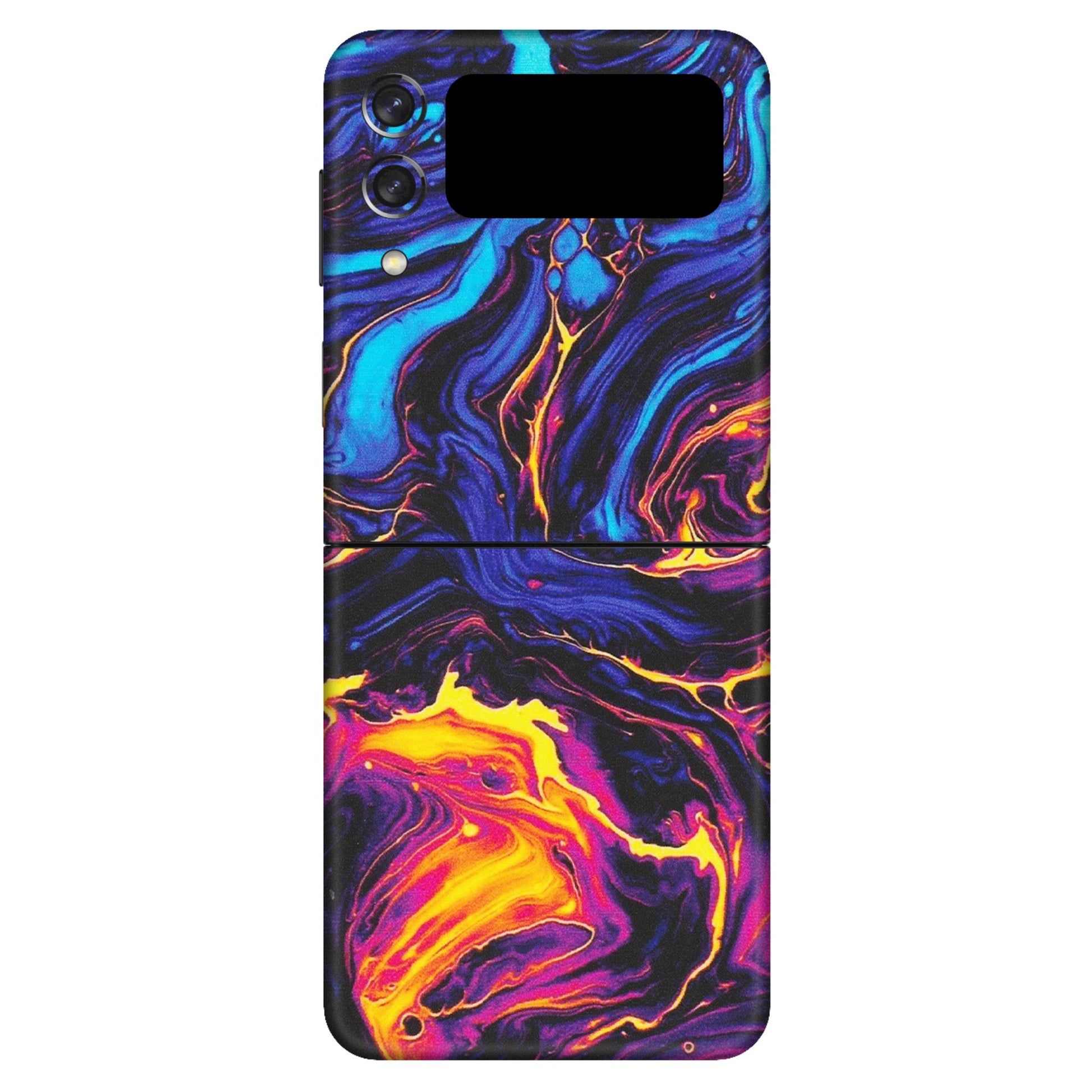 Samsung M/F/Note/Flip and C Phone Skins (All Models) - Abstract Paint Classy - Matte Finish (M-15) Samsung Galaxy Z Flip 3 (5G)