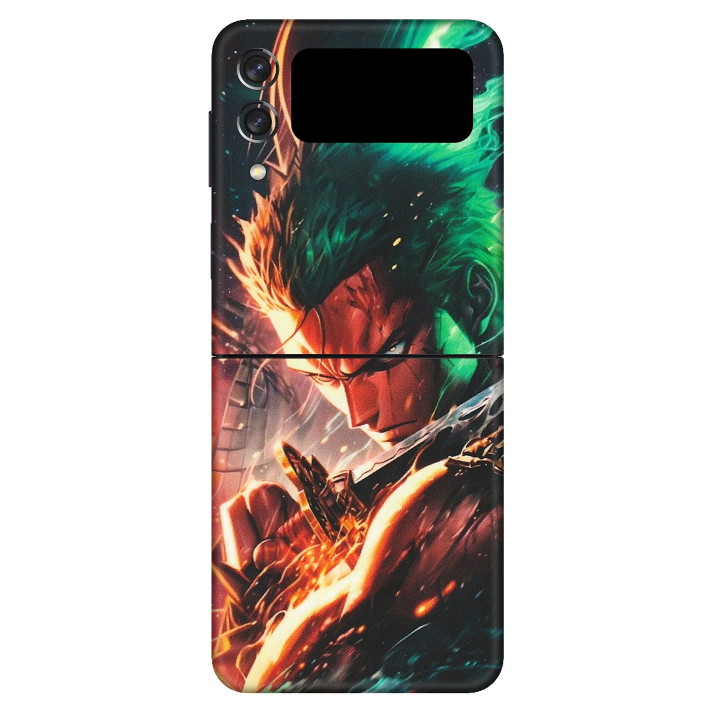 Samsung M/F/Note/Flip and C Phone Skins (All Models) - Anime Gojo Sword - Matte Finish (M-32) Samsung Galaxy Z Flip 3 (5G)
