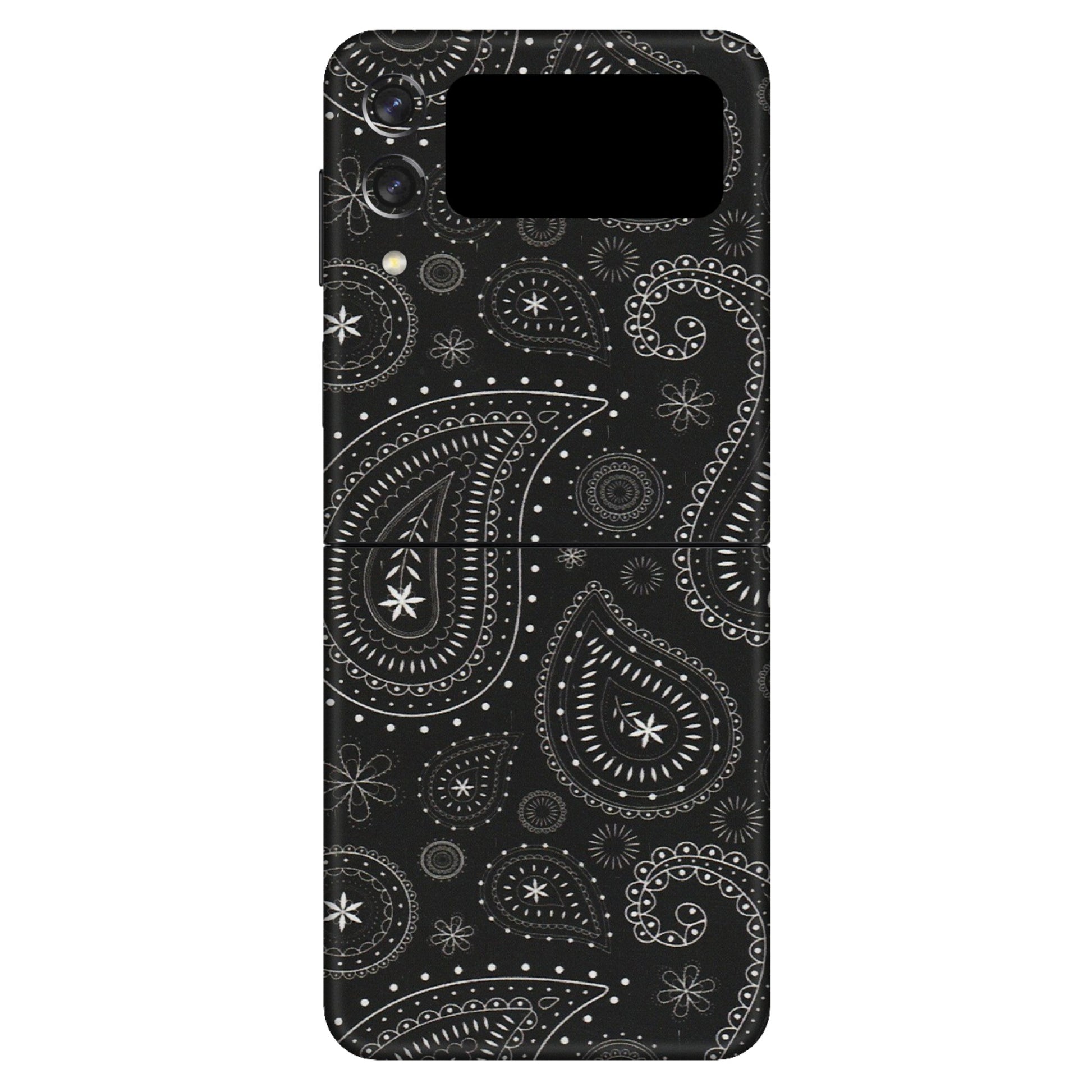 Samsung M/F/Note/Flip and C Phone Skins (All Models) - Black Sober Kerry - Matte Finish (M-37) Samsung Galaxy Z Flip 3 (5G)