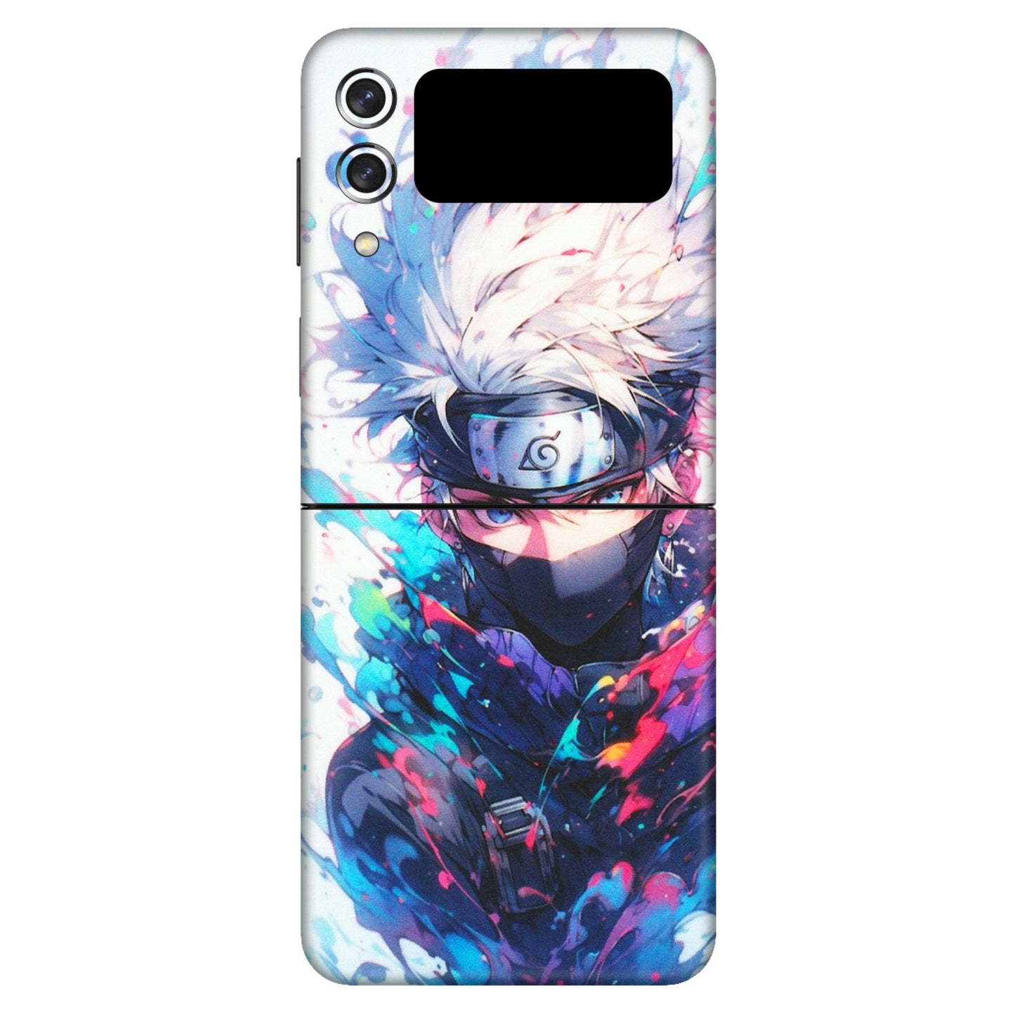Samsung M/F/Note/Flip and C Phone Skins (All Models) - Naruto Face Mask - Matte Finish (M-03) Samsung Galaxy Z Flip 3 (5G)