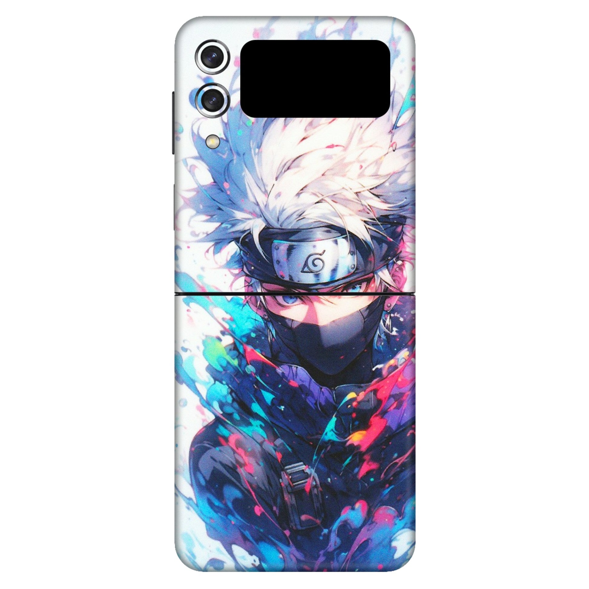 Samsung M/F/Note/Flip and C Phone Skins (All Models) - Naruto Face Mask - Matte Finish (M-03) Samsung Galaxy Z Flip 3 (5G)