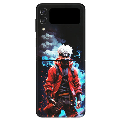 Samsung M/F/Note/Flip and C Phone Skins (All Models) - Kakashi Hatake Naruto - Matte Finish (M-60) Samsung Galaxy Z Flip 3 (5G)