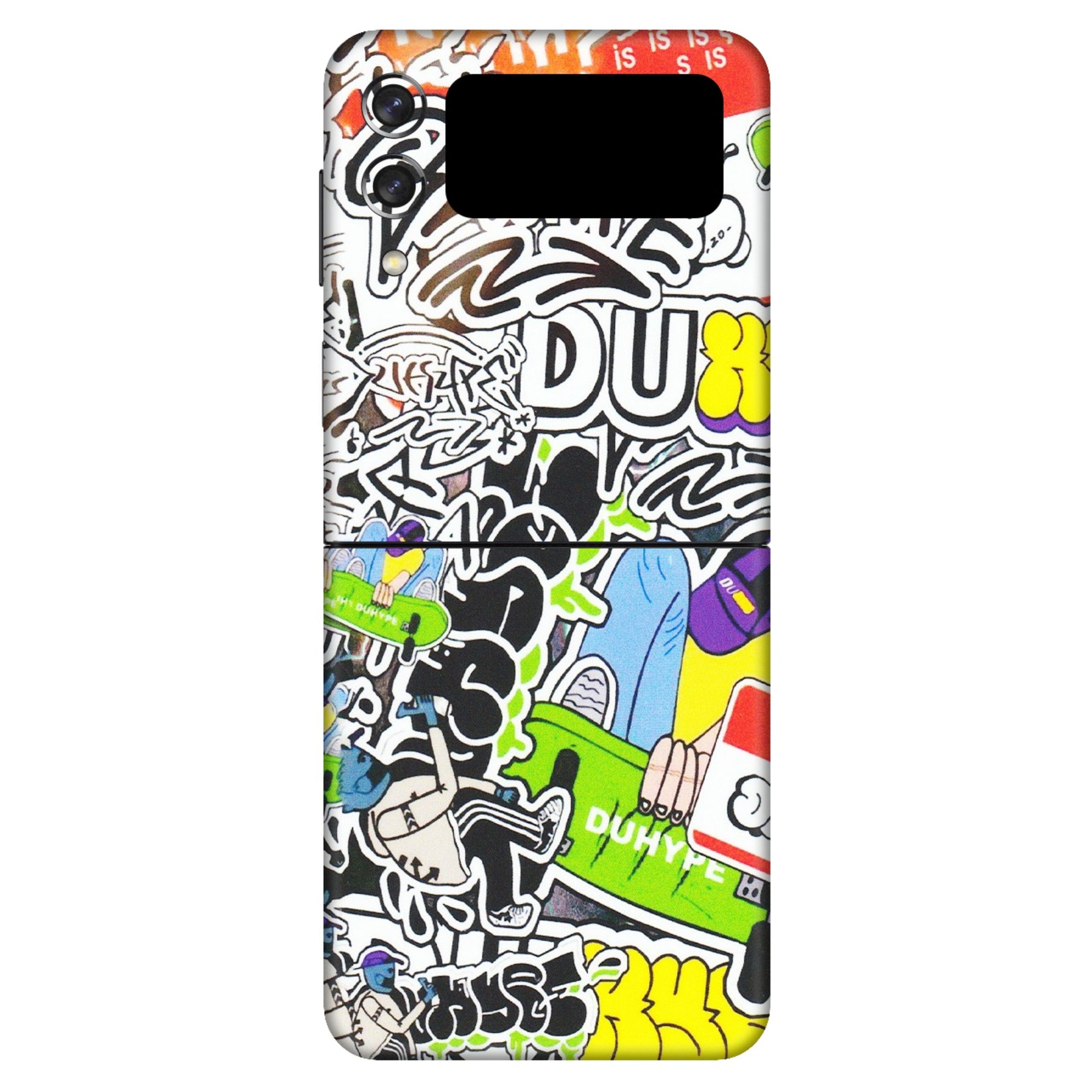 Samsung M/F/Note/Flip and C Phone Skins (All Models) - Dope Graffiti - Matte Finish (M-61) Samsung Galaxy Z Flip 3 (5G)