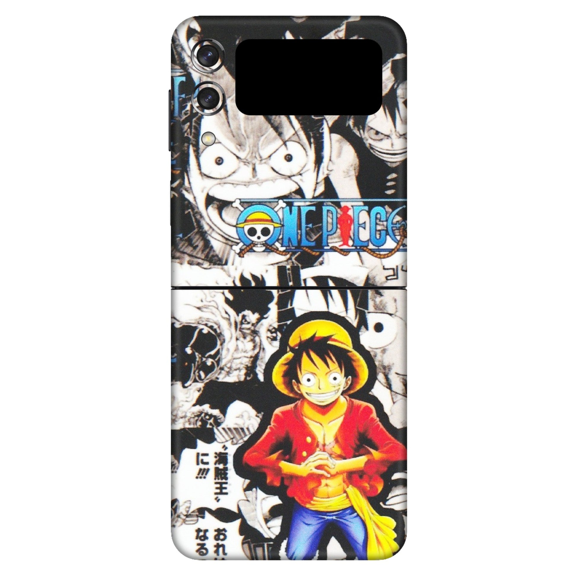 Samsung M/F/Note/Flip and C Phone Skins (All Models) - One Piece B&W - Matte Finish (M-63) Samsung Galaxy Z Flip 3 (5G)