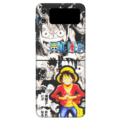 Samsung M/F/Note/Flip and C Phone Skins (All Models) - One Piece B&W - Matte Finish (M-63) Samsung Galaxy Z Flip 3 (5G)