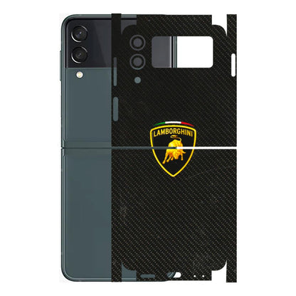 Samsung M/F/Note/Flip and C Phone Skins (All Models) - Dotted Lambo - 3D Embossed Finish (L-105) Samsung Galaxy Z Flip 3 (5G)