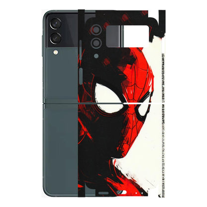 Samsung M/F/Note/Flip and C Phone Skins (All Models) - Spiderman Killer Face - 3D Embossed Finish (L-17) Samsung Galaxy Z Flip 3 (5G)