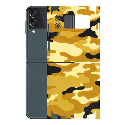 Samsung M/F/Note/Flip and C Phone Skins (All Models) - Indian Camo - 3D Embossed Finish (L-228) Samsung Galaxy Z Flip 3 (5G)