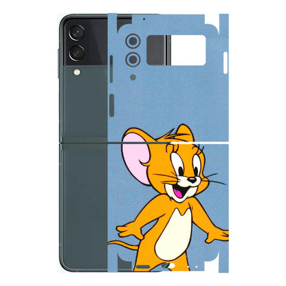 Samsung M/F/Note/Flip and C Phone Skins (All Models) - Jerry - 3D Embossed Finish (L-259) Samsung Galaxy Z Flip 3 (5G)