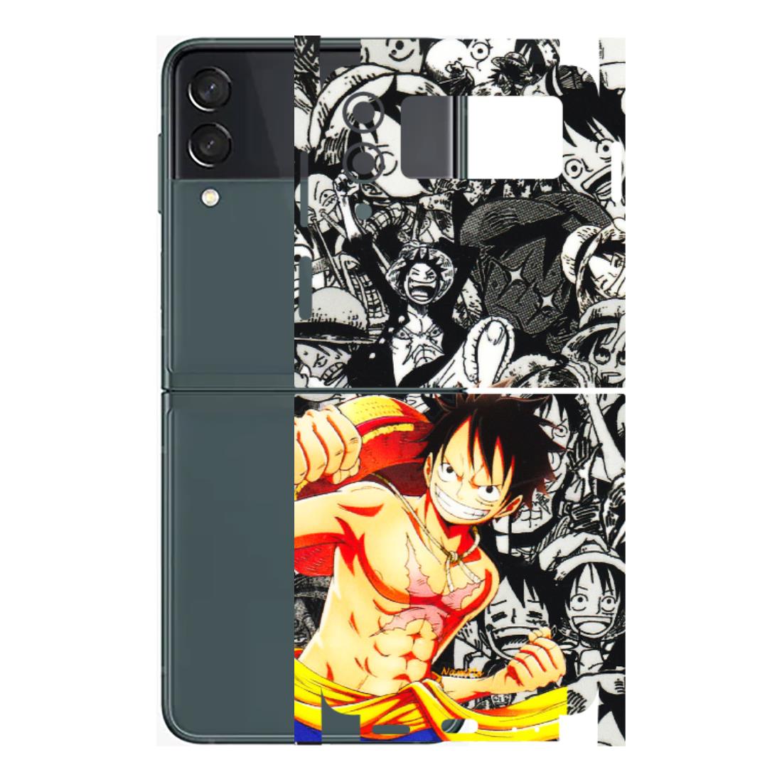 Samsung M/F/Note/Flip and C Phone Skins (All Models) - Anime Comics Games Doodles - 3D Embossed Finish (L-27) Samsung Galaxy Z Flip 3 (5G)